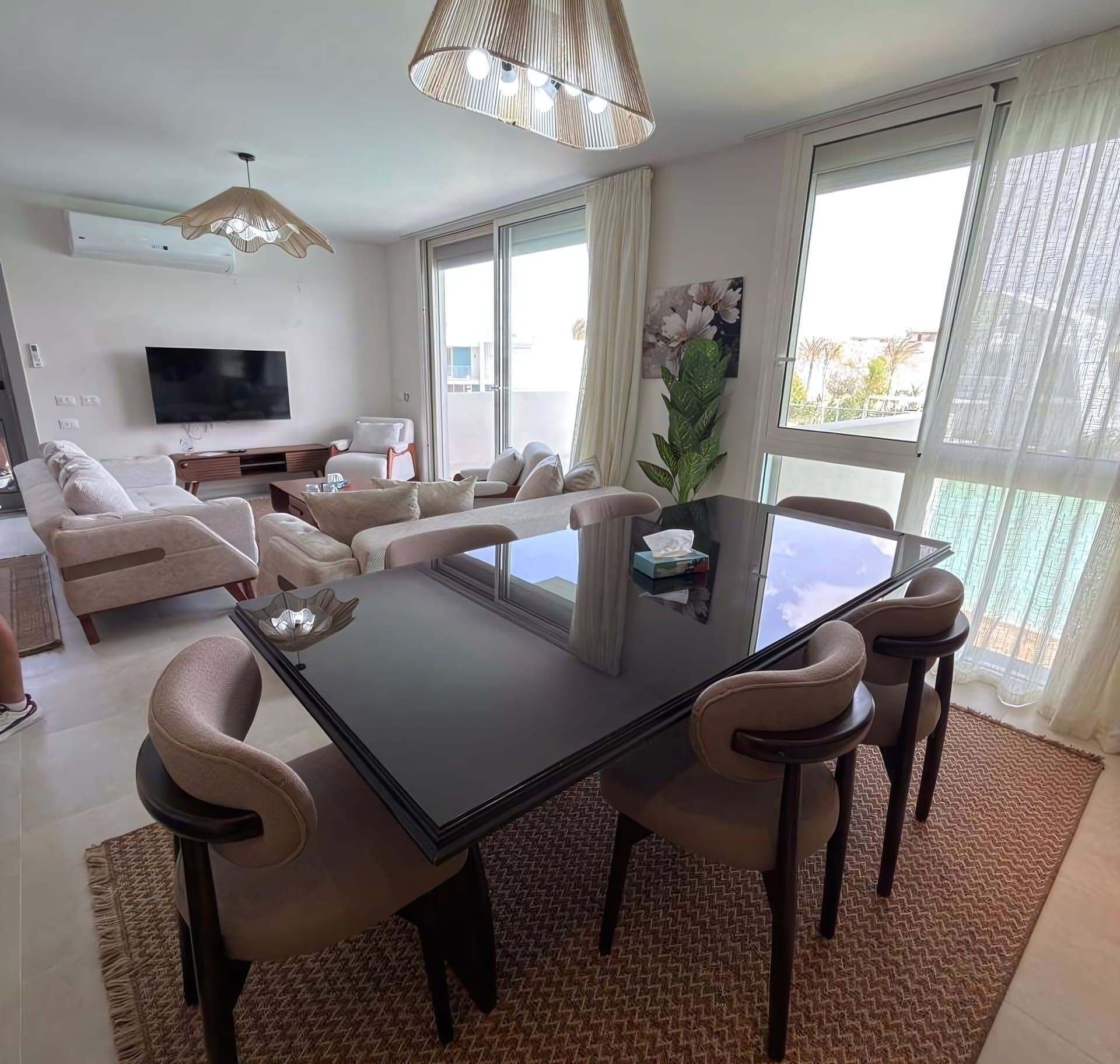 Direct Lagoon Access 2BR Chalet in Fouka Bay | Ground Floor Escape, photo 3
