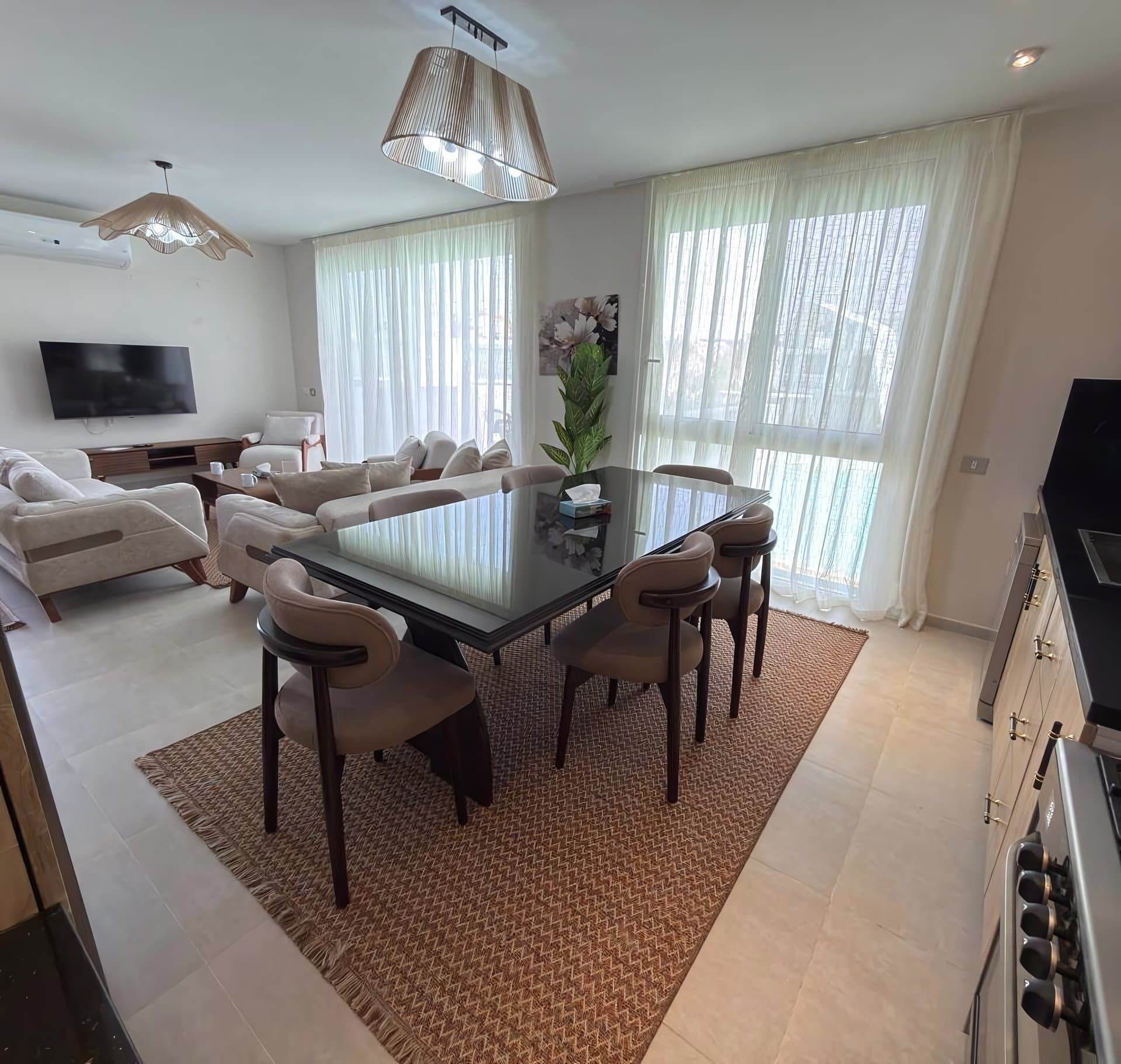 Direct Lagoon Access 2BR Chalet in Fouka Bay | Ground Floor Escape, photo 5