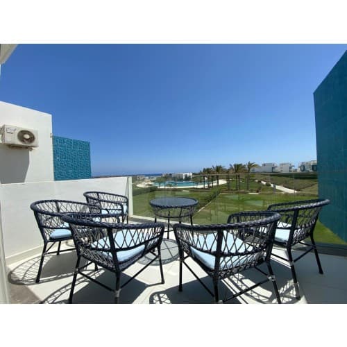 Chalet 3BR Pool & Sea View - Fouka Bay, photo 2