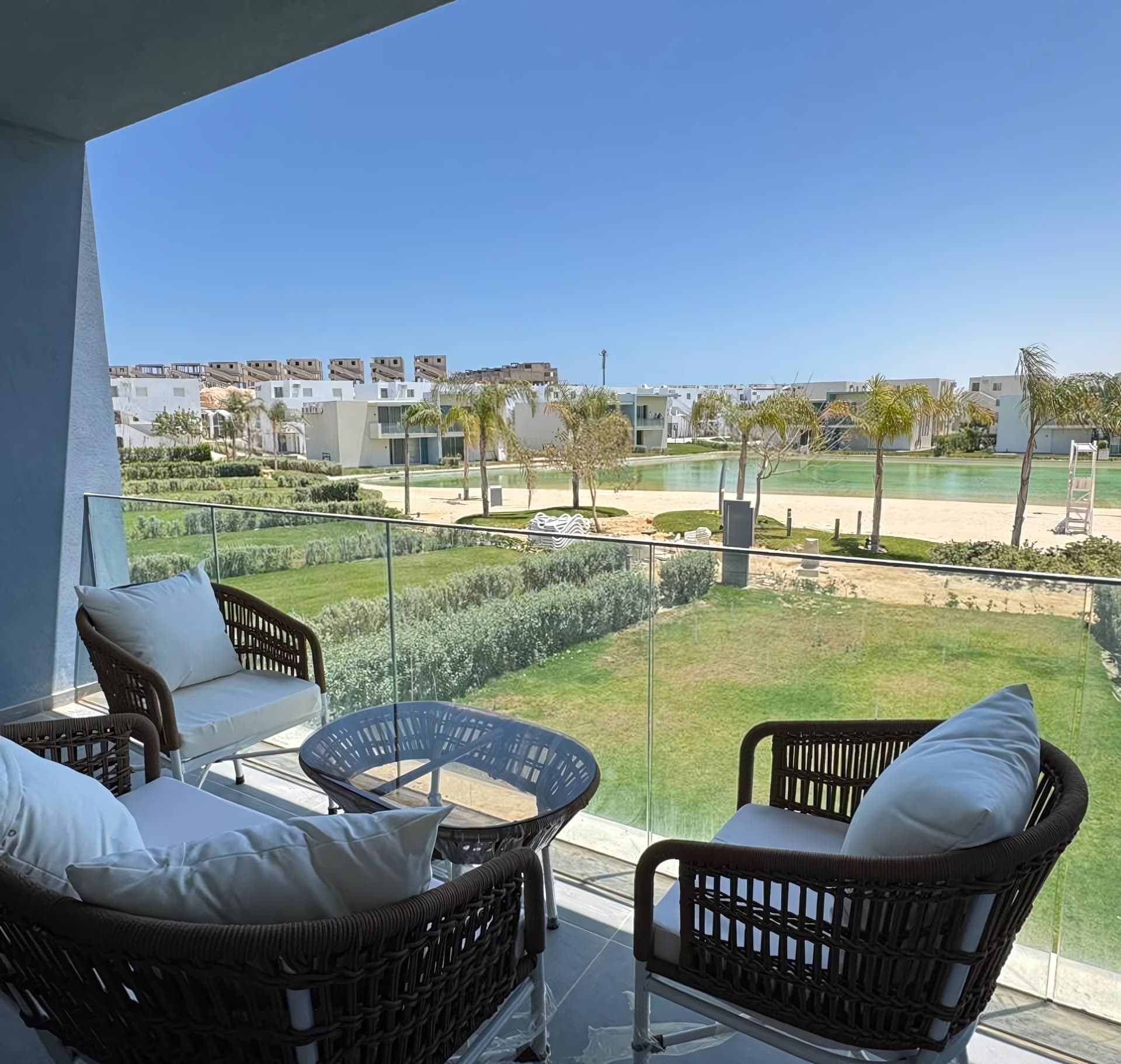 Elegant 3BR Chalet in Fouka Bay with Relaxing Lagoon View