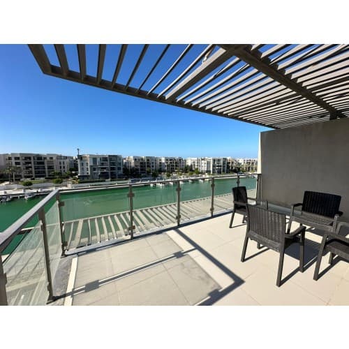 Marassi North Coast Penthouse 4 Bedroom with Canal View, photo 4