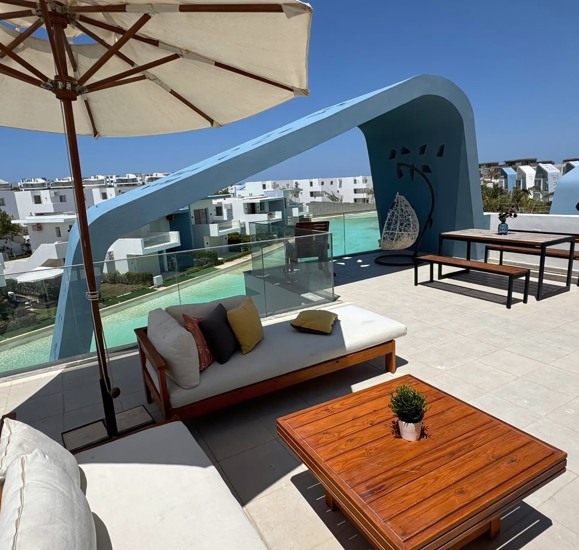 Beautiful 3BR Lagoon View Chalet in Fouka Bay | Relaxing Coastal Escape