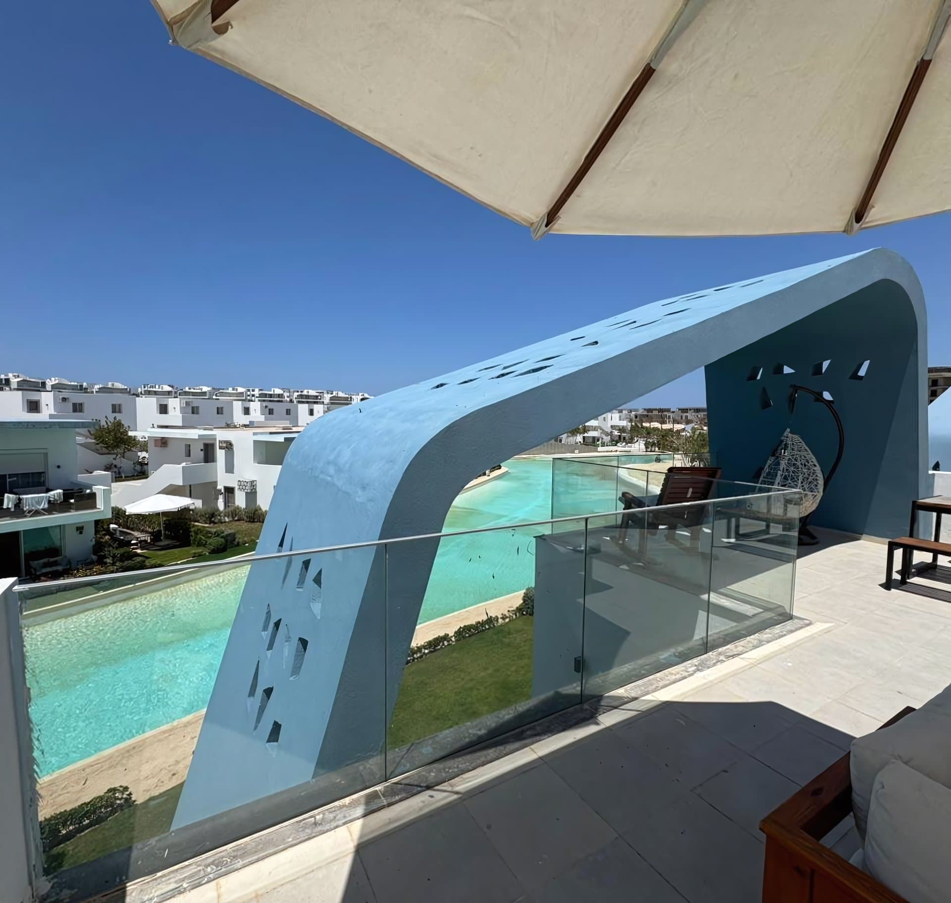 Beautiful 3BR Lagoon View Chalet in Fouka Bay | Relaxing Coastal Escape, photo 6