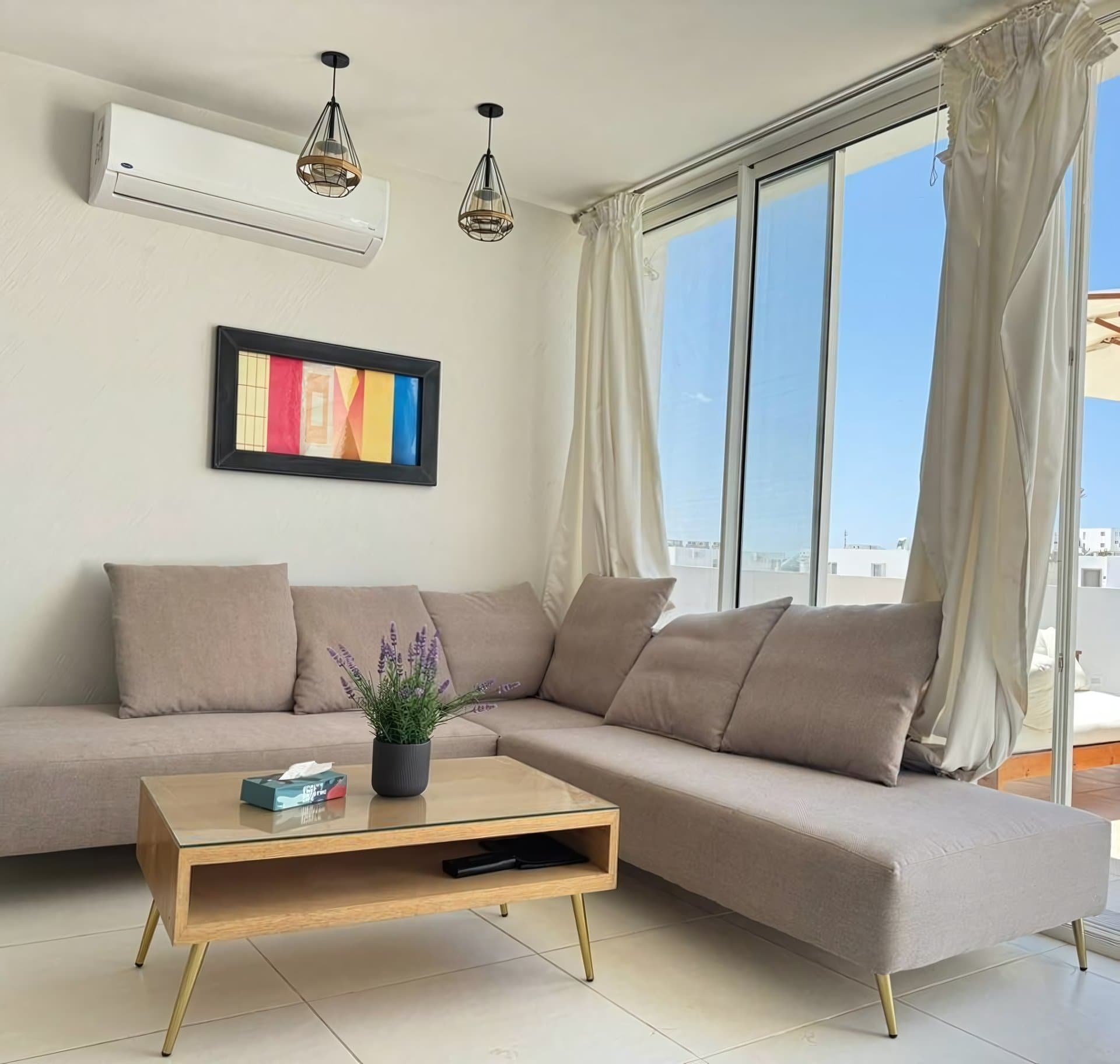 Beautiful 3BR Lagoon View Chalet in Fouka Bay | Relaxing Coastal Escape, photo 7