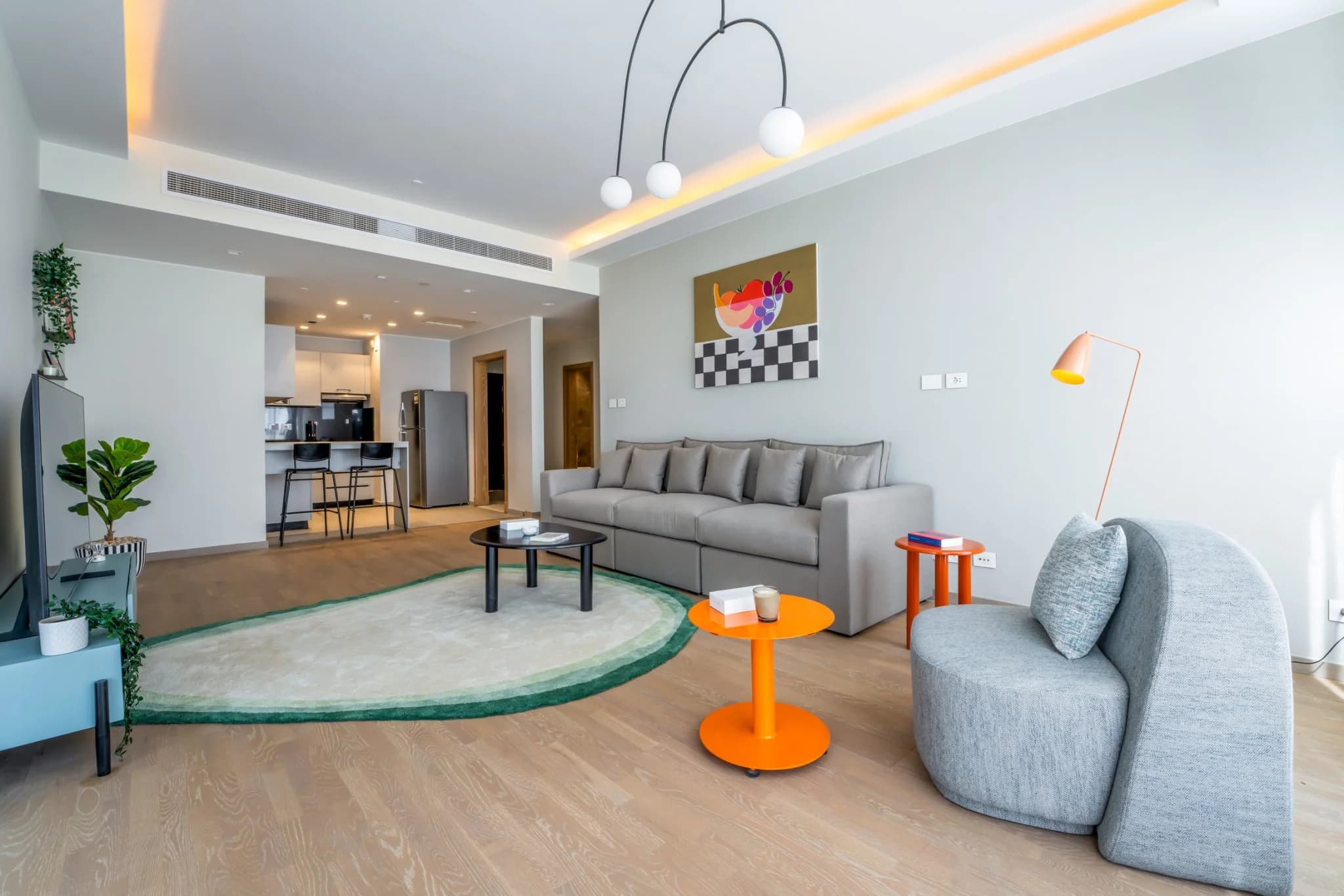 Sh. Zayed Aeon Towers 2BR w/ Kitchen, photo 3