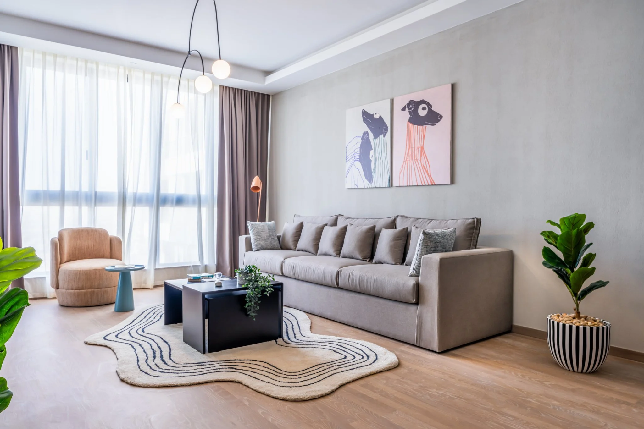 Sh. Zayed Aeon Towers 2BR w/ Kitchen, photo 3