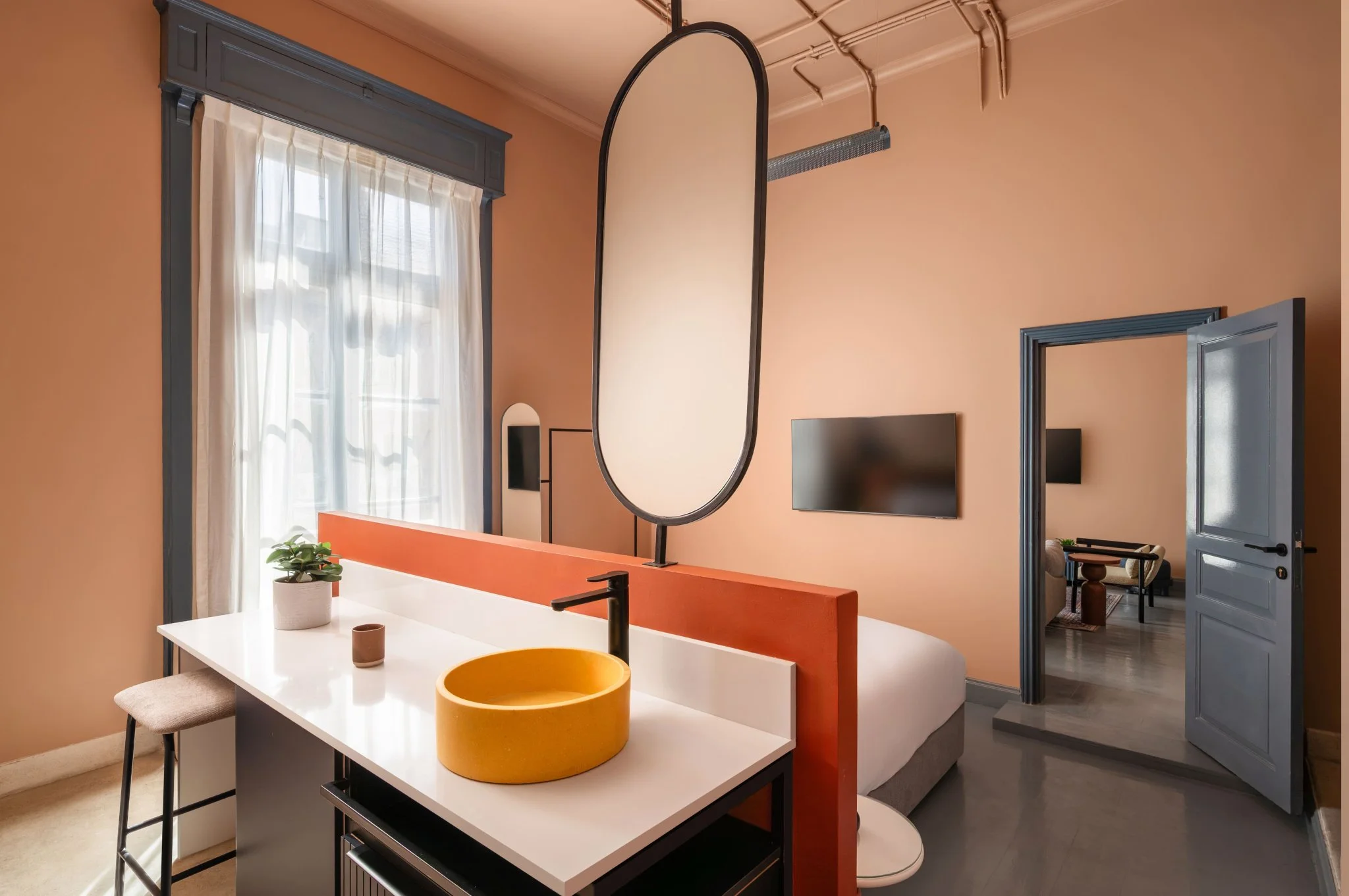 One Bedroom Apartment city View King bed In The Center OF Downtown Cairo, photo 8
