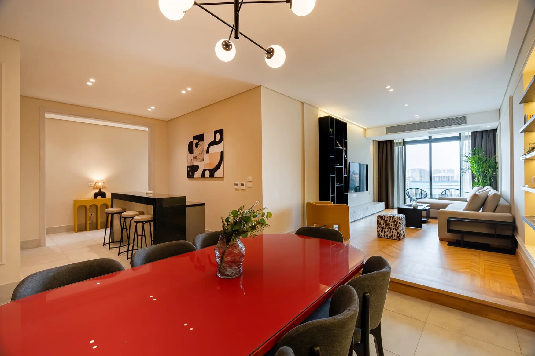 Three Bedroom Apartment Nile view Next to Om Kolthoom Hotel, photo 4